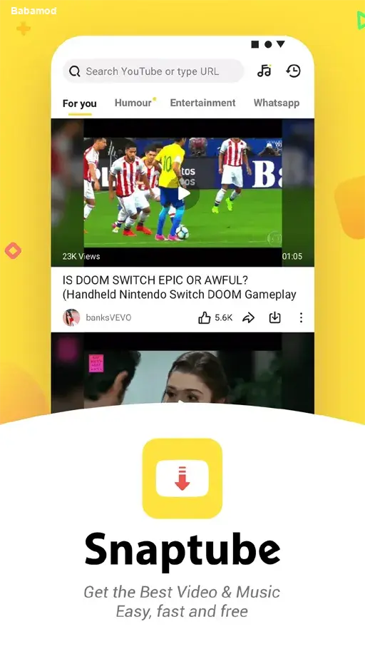 Snaptube screen 3